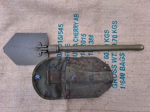 Spaten klappspaten alt - spaten, 1943