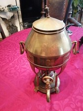 Antiker Samowar um 1900 Jugendstil WMF Straussenmarke