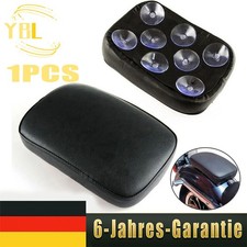 Motorrad Hinterer Sozius Sitz Sitzpad Kissen mit 8 Saugnapf für Harley XL883
