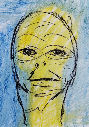 Art portrait painting modern - portrait,