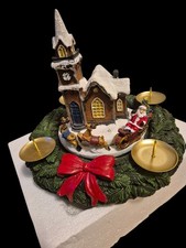 Adventkranz mit Beleuchtung