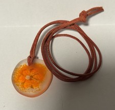 Kette Lederband mit Anhänger