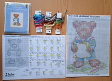 Kreuzstickvorlage teddy als - "teddy,