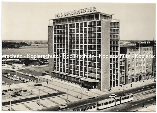 Postkarte rostock haus - ak,