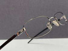 Burberry Brille Damen Silber