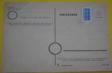 Postkarte mit Notopfer Berlin