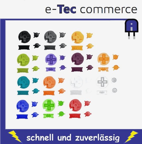 Buttons knöpfe für gameboy - knöpfe,