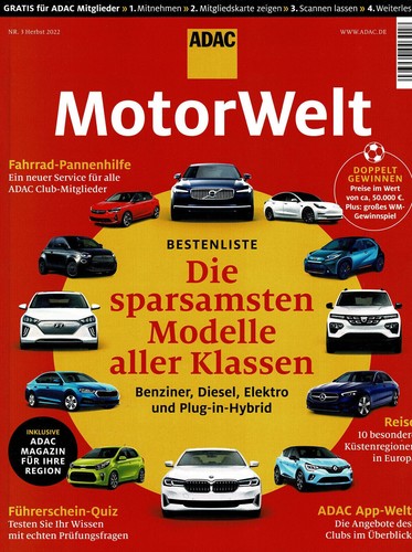 Adac motorwelt ausgabe - ·,