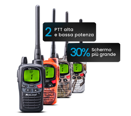 Midland pro funkgerät dual - g9,