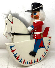 Reiterlein Husar Erzgebirge Weihnachtsdekoration 26/23cm DDR /P1.10/3