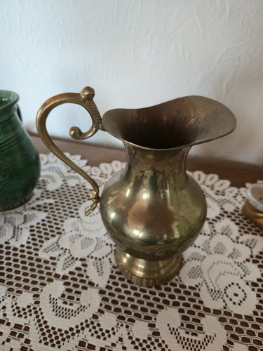 Vintage messing krug - vintage,