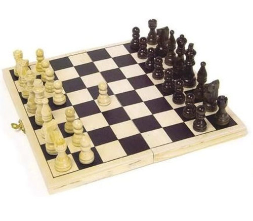 Schachspiel holz klappbar - schachspiel,