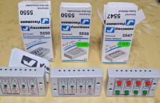 Spur TT Viessmann 5550 2 x  Ein-Aus-Umschalter + 5547 Universal Tastenstellpult