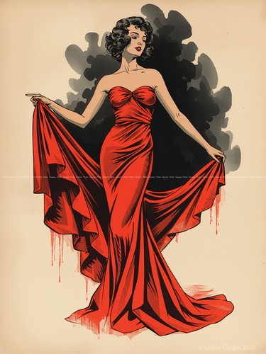Poster illustration mode - a4,
