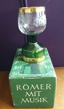 Vintage Box RÖMER Musik Weinglas Donau Walzer 14,5x6,7cm C2