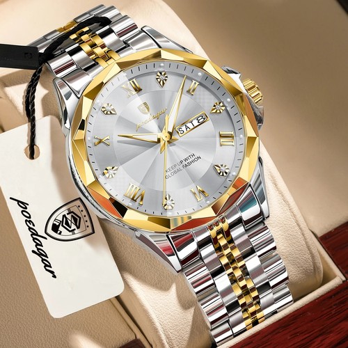 Armbanduhr herren edelstahl - herren,