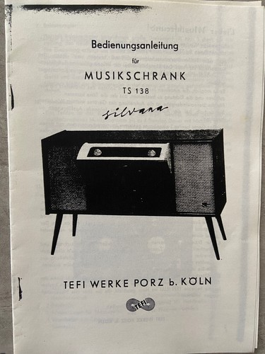 Tefi bedienungsanleitung für - bedienungsanleitung,