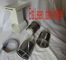 Gemüseschneider,Hobel, Raffel, Reibe Trommelreibe Kitchen Aid zur Auswahl 