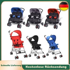 Zwillingswagen Zwillingsbuggy Kingderwagen Klappbar Buggy Baby mehrere Auswahl