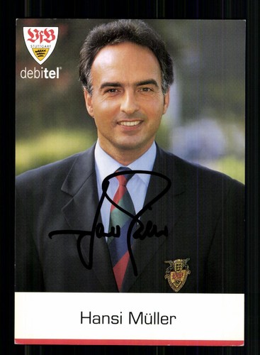 Hansi müller autogrammkarte - hansi,