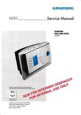 Service Manual-Anleitung für Grundig CDS 6580 SPCD Ovation 