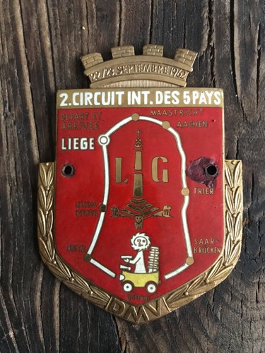 Alte plakette grill badge - plakette,
