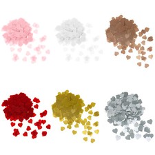 Papier Herz Konfetti 1000 Stk. Tisch Streu Deko Valentinstag Hochzeit - wählbar