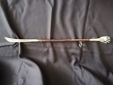 Vintage Schuhanzieher mit kleiner Kratzhand , 60er Jahre, 55cm lang