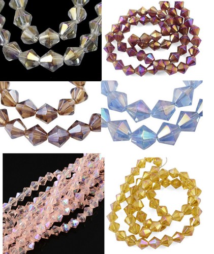 Galvanisierte glasperlen - galvanisierte,