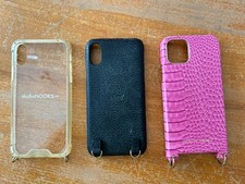 3 schöne Hüllen für das iPhone X mit Ösen für Handykette