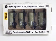 M+D Klein Modellbahn SoSe 067 Wagenset Bundeswehr Kraftstoffe VTG DB  lf2789