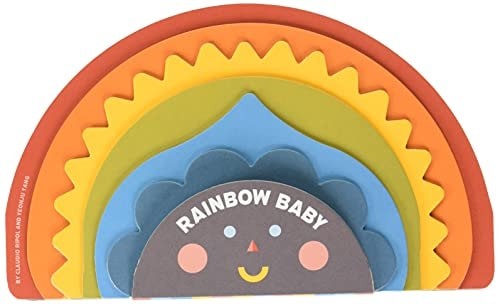 Rainbow baby board book - baby:,