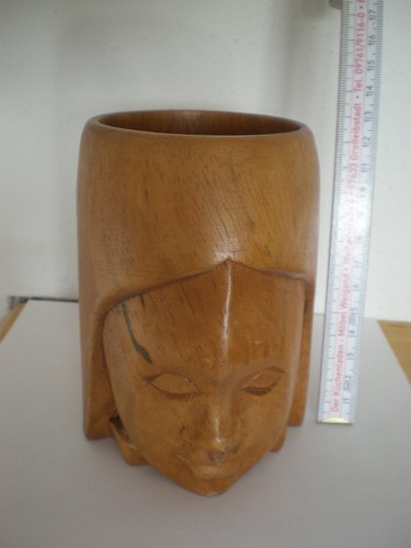 Bierkrug aus holz - aus, holzkrug