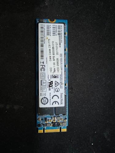 San disk ssd x400 - disk, 2280