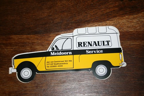 Original aufkleber renault - original,