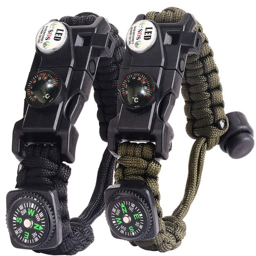 Survival armband paracord - survival, kit
