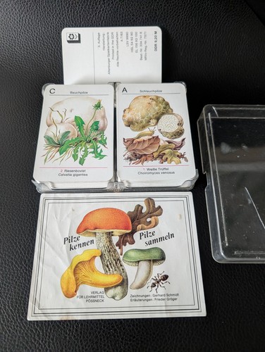 Ddr kartenspiel pilze kennen - ddr,