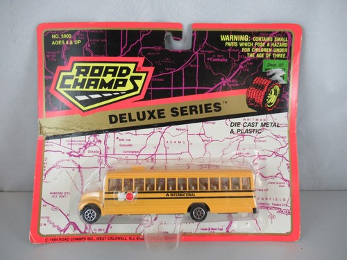 Road champs deluze school bus - school,