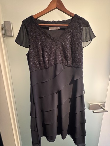 Cocktailkleid dunkelblau - cocktailkleid,,