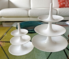 2er SET Koziol Design Etagere Babell L + Etagere Babell S,in weiß,Party,Deko