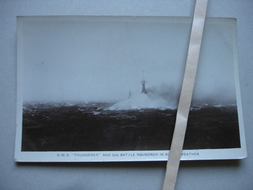 Wwi hms thunderer 2nd - &,
