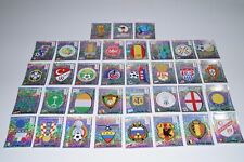 PANINI Japan & Korea 2002 WM WC 02 - Alle 35 Wappen/shiny badges Sticker Neu/new