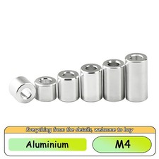 Aluminium alu hülsen - m4,