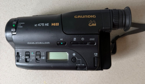 Grundig 475 video hi8 - lc,
