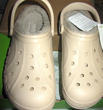 """CROCS"""NEU WARM GEFÜTTERT  GR 43  BEIGE WARM UNISEX