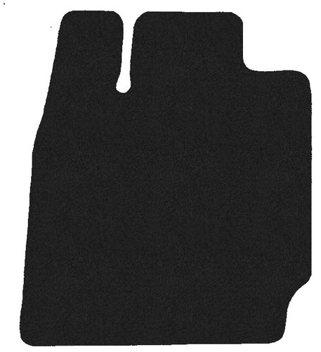 Velour anthrazit fußmatten - velour,