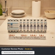 Hager Sammelschiene Set mit FI