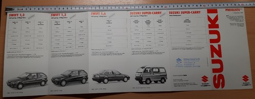Suzuki preisliste pkw - preisliste,