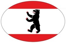 Autoaufkleber Wappen Fahne