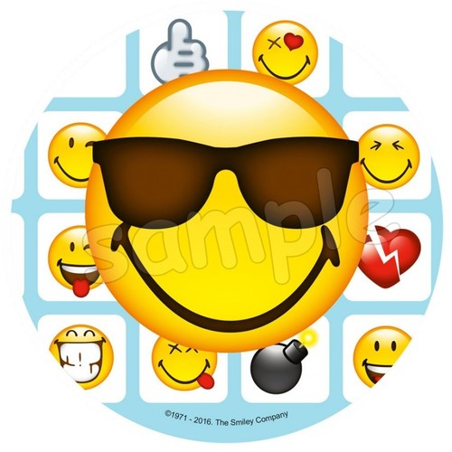 Essbar tortendeko smiley emoji - essbar,